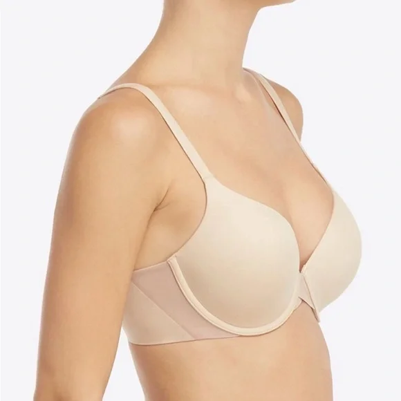 Spanx Underwire Bra Full Coverage Pillow Cup Signature Comfort Strap - Picture 3 of 7